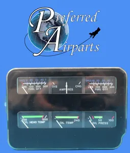 Cessna Leigh Instrument Cluster Gauge P/N: C669520-0102 (28032)